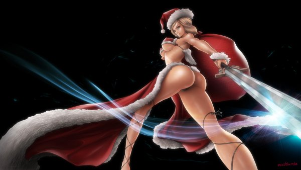 Anime-Santa sexy