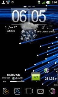 GO Launcher Theme Leeks11 3.0