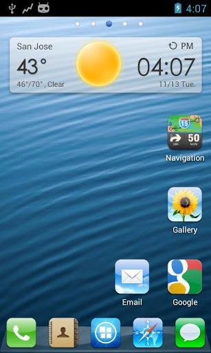 iPhone HD GoApexADWNova Theme