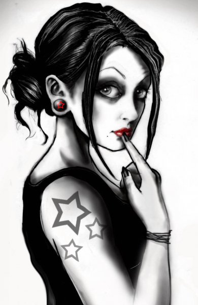 gothic girl