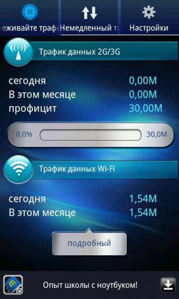 Монитор трафика данных