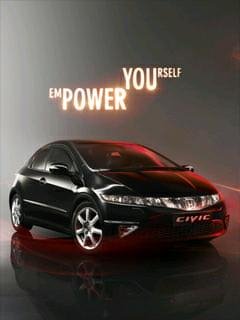 Honda Civik Red amp Black
