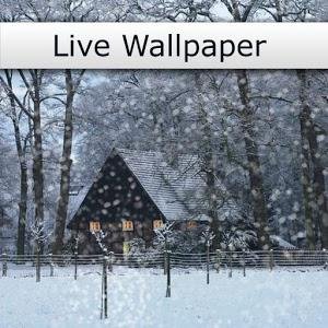 Winter Snowfall Live Wallpaper - v.12