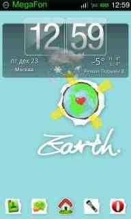 Earth Theme Go Launcher Ex