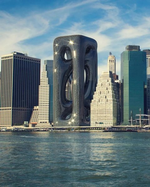 Небоскреб Sarcostyle Tower, Нью-Йорк