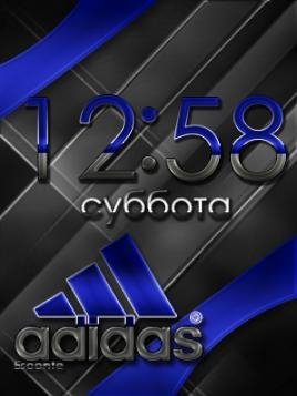 Adidas blue