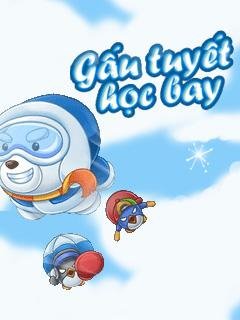 Snow Bear Learn To Fly