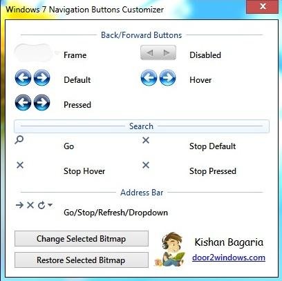Windows 7 Navigation Buttons Customizer
