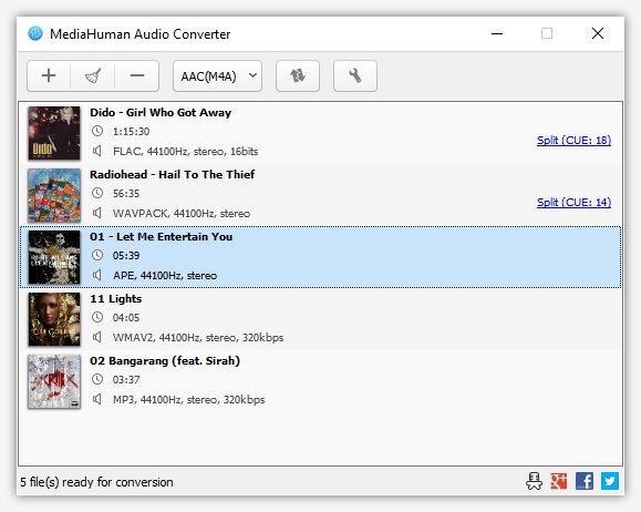 MediaHuman Audio Converter