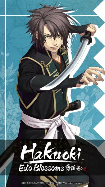 Обои Hakuoki Edo Blossoms Mobile Wallpaper 1080x1920 02
