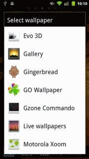 HTC EVO 3d wallpapers 1.0