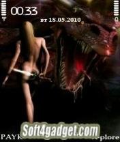 red girlsdragon