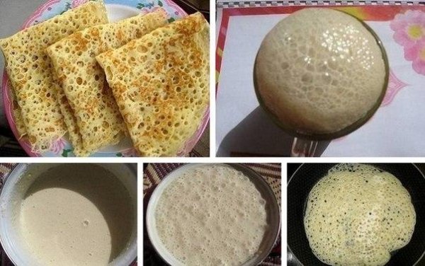 Ажурные блинчики