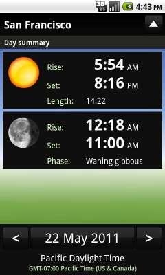 Sundroid Pro Sunrise Sunset v3.3 RUS