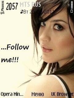 follow me