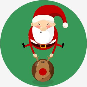 Bouncing Santa Live Wallpaper - v.1.03