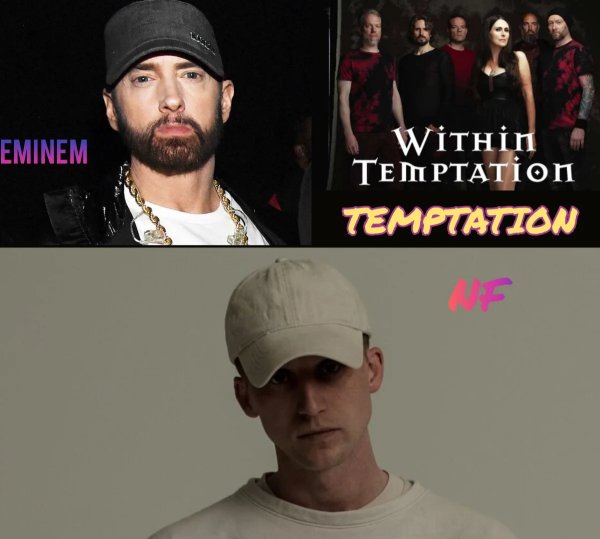 Eminem &amp;amp; NF &amp;amp; Within Temptation - #Temptation