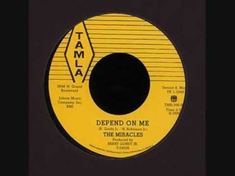 the Miracles - Smokey Robinson &amp;amp; The Miracles - Depend On Me