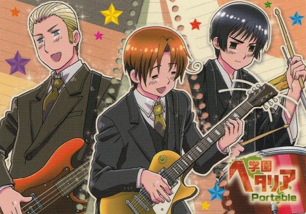 Axis Powers Hetalia - Gakuenfiesta (Опенинг) [Хеталия Страны]