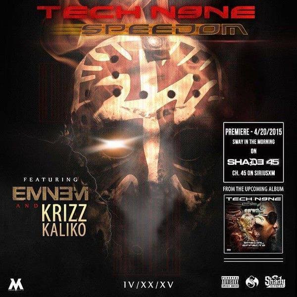 Tech N9ne - Speedom (Wwc2) (feat. Eminem &amp;amp; Krizz Kaliko)