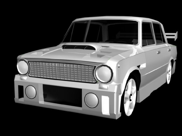 Ваз 2101 в 3d