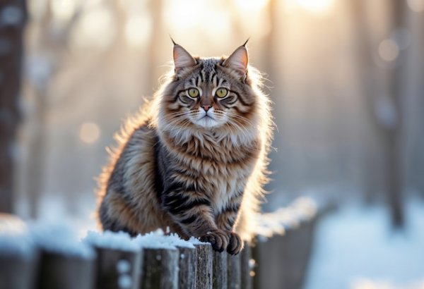 Cat-snowy-environment 23-2151920613