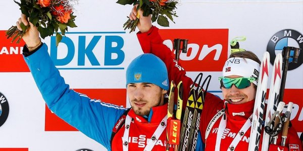 Антон Шипулин и Уле-Эйнар Бьорндален