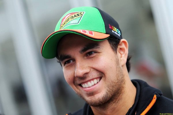 Sergio Perez (MEX) Sahara Force India F1 (02.1