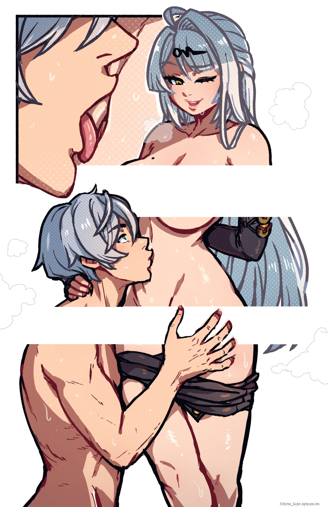 Wise and yixuan zenless zone zero drawn by akairiot ddb5