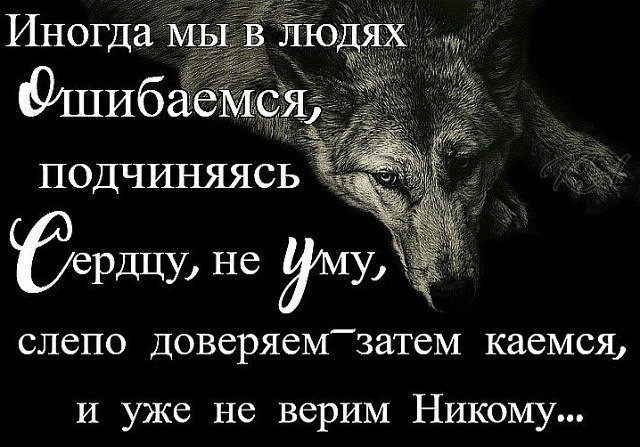Не верим никому