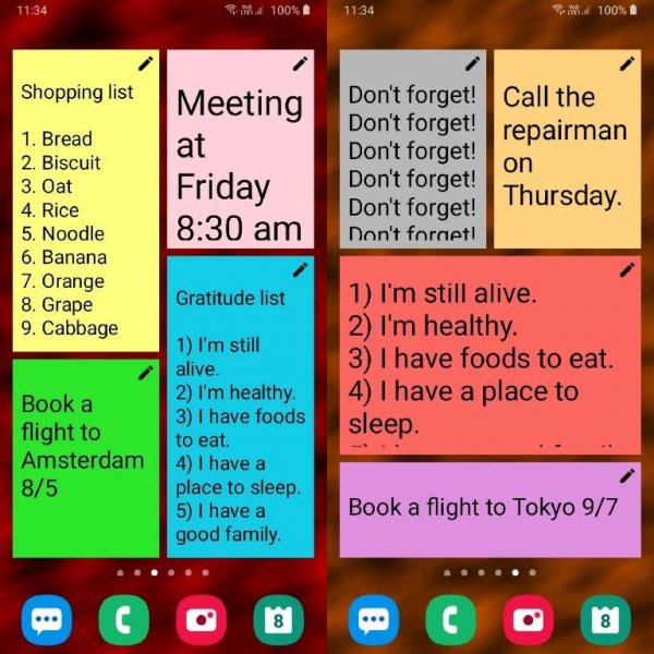Sticky Notes Widget + v17 [Paid]