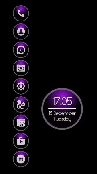 Glossy Purple Icons 1.0.3