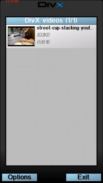 Divx player