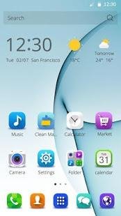 CM Launcher Theme Galaxy S7 Edge 1.1.1