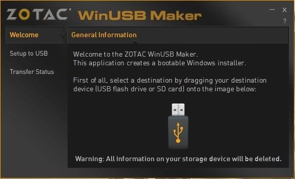 ZOTAC WinUSB Maker 1.0 Final Portable