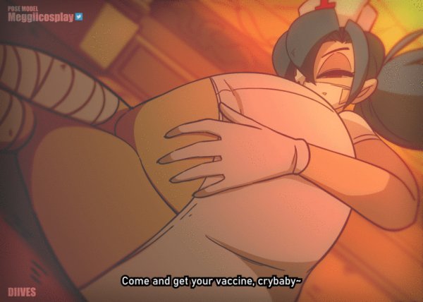 valentine--(skullgirls)-Skullgirls-Игры-Игровая-эротика-