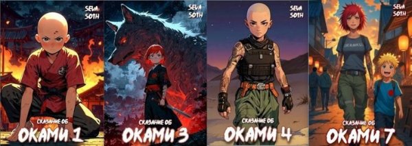 Seva Soth Оками. Книги 1-7