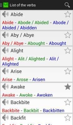 English Irregular Verbs 2.0.4