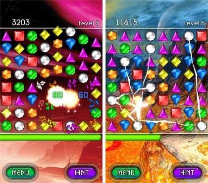 Bejeweled 2 HD 1.00(27) (RU) для Symbian