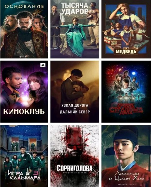 СЕРИАЛЫ ТОП 2025