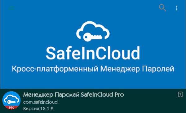 Password Manager Safe In Cloud Pro 18.2.2