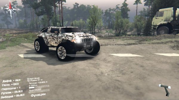 HUMMER-HX Для Spintires