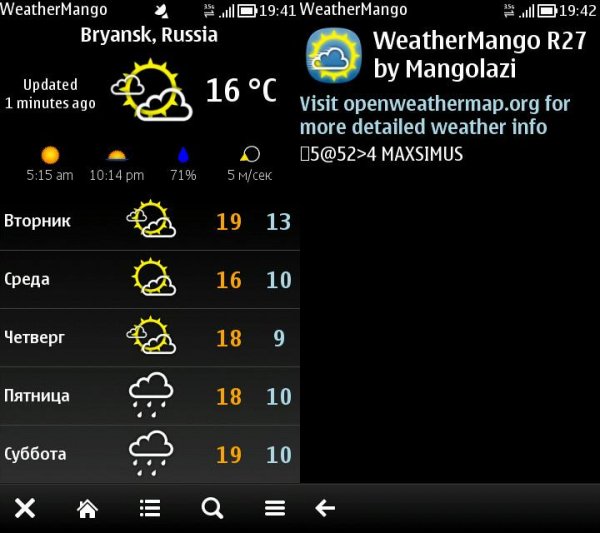 WeatherMango