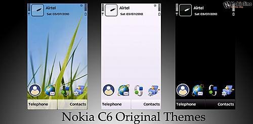 nokia c6 themes signed