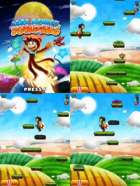 Aero Jumping Monkey 240x320 X2-00