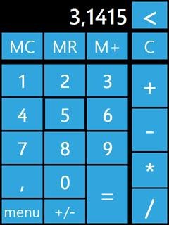 KM Metro Calculator W Q VGA