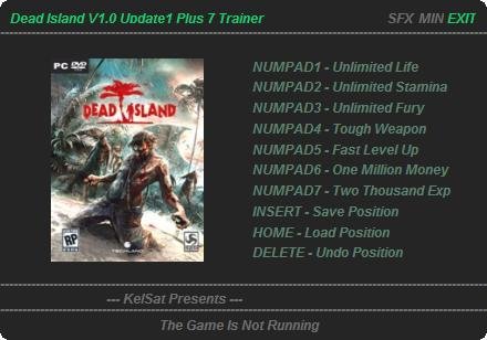 Dead Island V1.0 Update1 Plus 7 Trainer