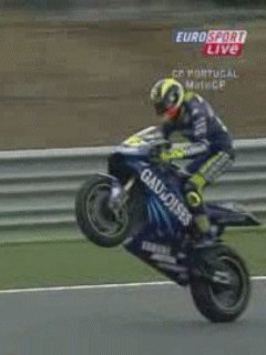 Na zadnem kolese.Animacija