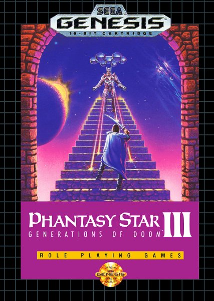 Phantasy Star 3 Generations of Doom Rus