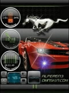 Camaro спидометр анимация gt